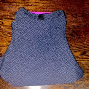 Fendi/ Skims short sleeve bodysuit